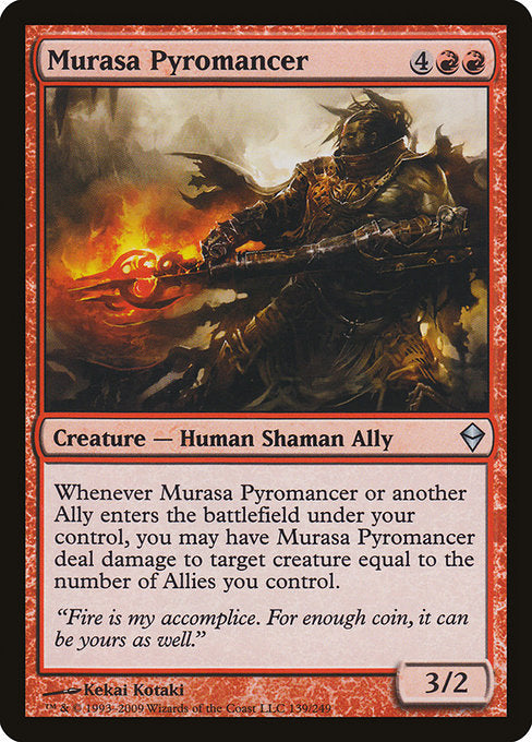 Murasa Pyromancer (139) [Zendikar]
