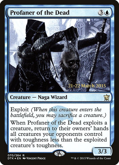 Profaner of the Dead (70s) [Dragons of Tarkir Promos]