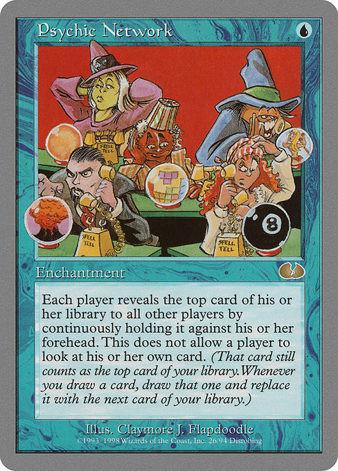 Psychic Network (26) [Unglued]
