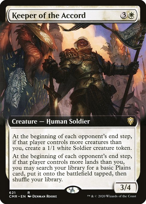 Keeper of the Accord (621) [Commander Legends] [Extended Art]