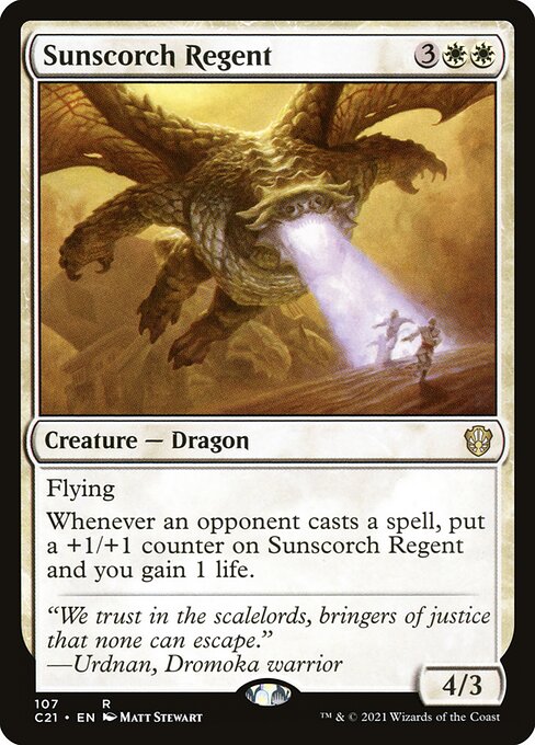 Sunscorch Regent (107) [Commander 2021]
