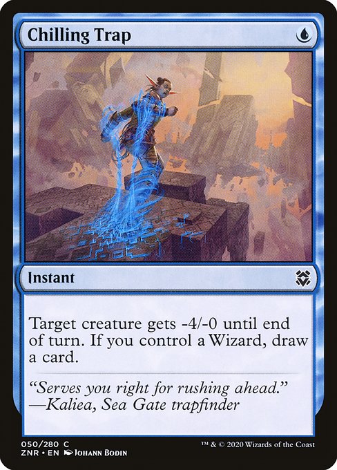 Chilling Trap (50) [Zendikar Rising]
