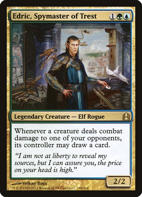 Edric, Spymaster of Trest (196) [Commander 2011]