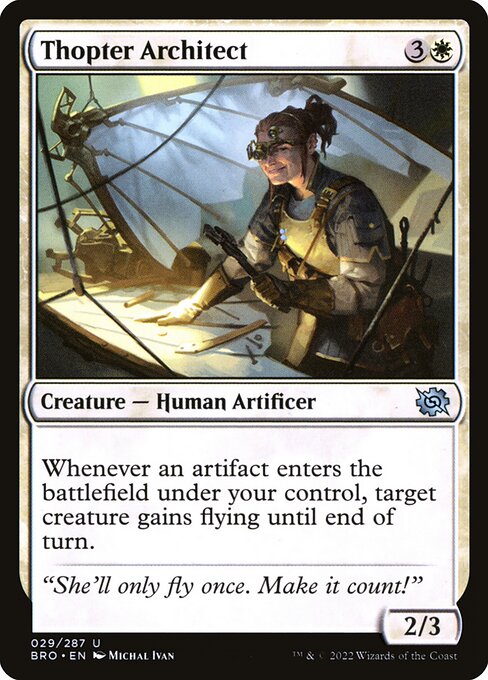 Thopter Architect (29) [The Brothers' War]
