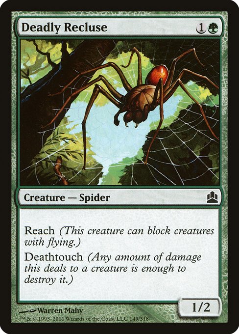 Deadly Recluse (149) [Commander 2011]