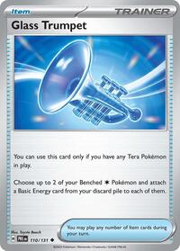 Glass Trumpet (110/131) [SV Prismatic Evolutions]