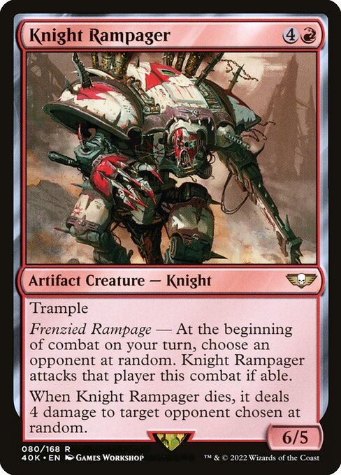 Knight Rampager (80) [Warhammer 40,000 Commander]