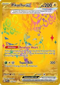 Pikachu ex - 179/131 (179/131) [SV Prismatic Evolutions]