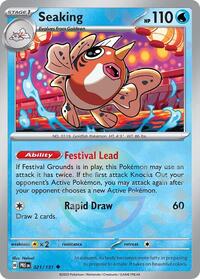 Seaking (Poke Ball Pattern) (021/131) [SV Prismatic Evolutions]