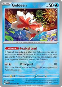Goldeen (Master Ball Pattern) (020/131) [SV Prismatic Evolutions]