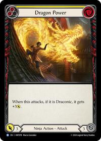 Dragon Power (Yellow) (HNT078) [The Hunted]