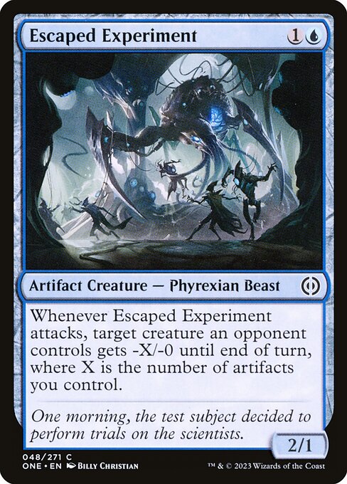 Escaped Experiment (48) [Phyrexia: All Will Be One]