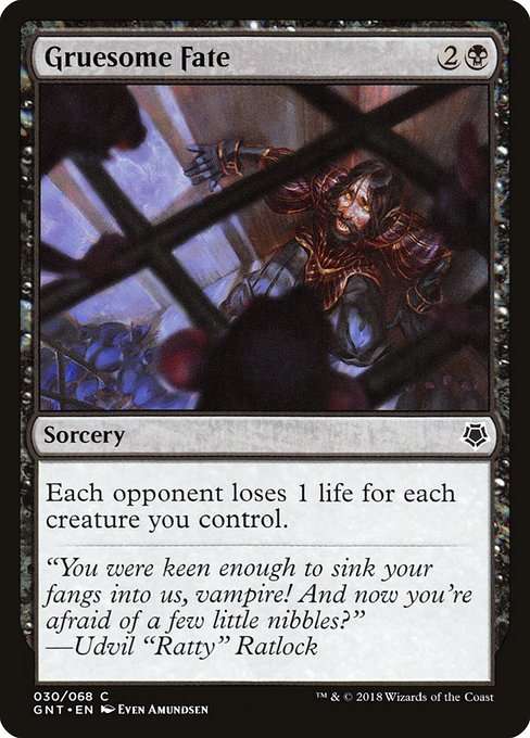 Gruesome Fate (30) [Game Night]