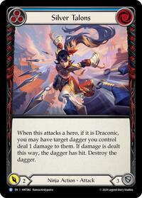 Silver Talons (Blue) (HNT082) [The Hunted]