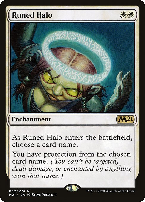 Runed Halo (32) [Core Set 2021]