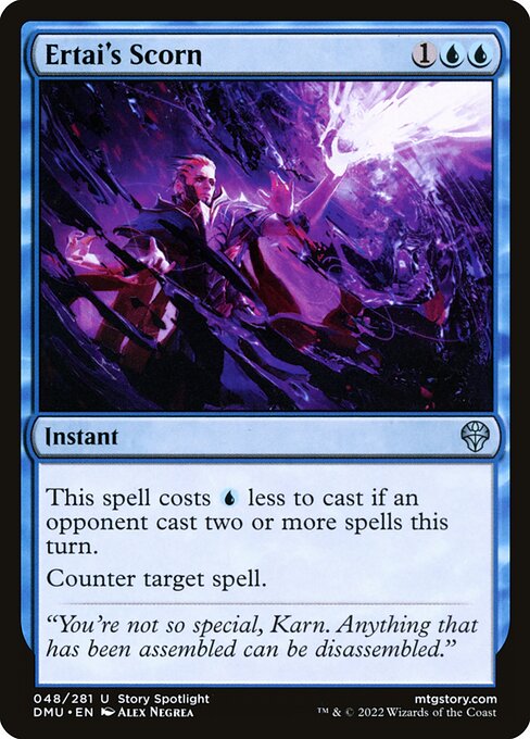 Ertai's Scorn (48) [Dominaria United]