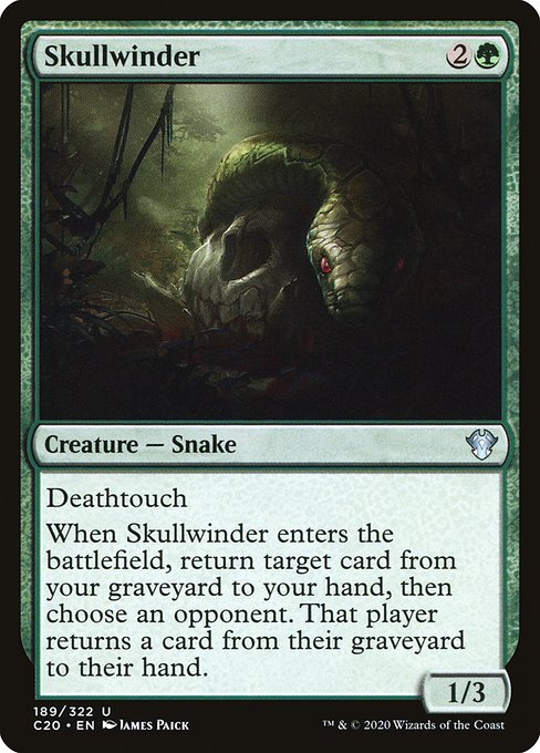 Skullwinder (189) [Commander 2020]