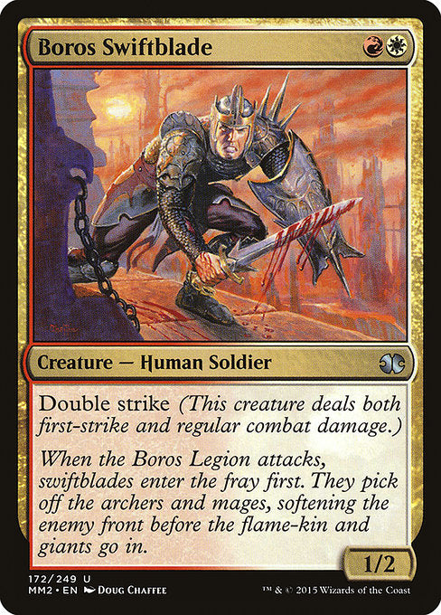 Boros Swiftblade (172) [Modern Masters 2015]