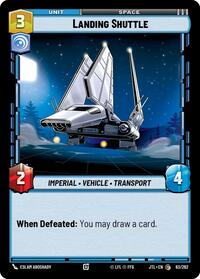 Landing Shuttle (063/262) [Jump to Lightspeed]