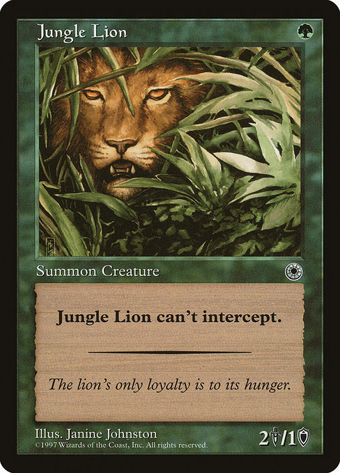 Jungle Lion (171) [Portal]