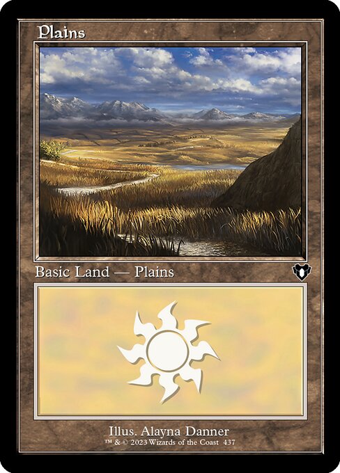 Plains (437) [Commander Masters]