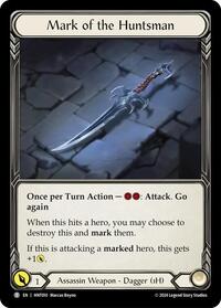 Mark of the Huntsman // Kunai of Retribution (HNT010//HNT056) [The Hunted]
