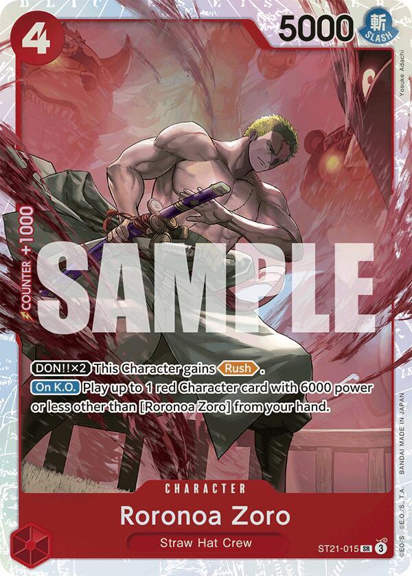 Roronoa Zoro (ST21-015) [Starter Deck EX: Gear 5]