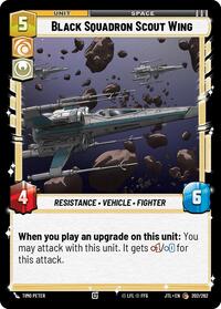 Black Squadron Scout Wing (202/262) [Jump to Lightspeed]