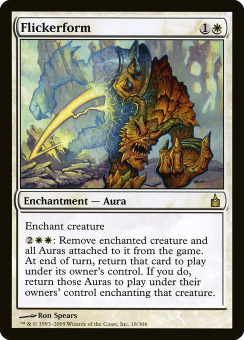 Flickerform (18) [Ravnica: City of Guilds]