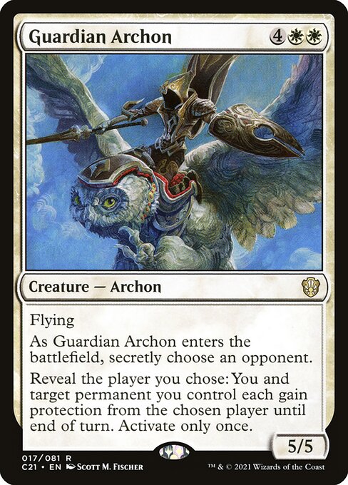 Guardian Archon (17) [Commander 2021]