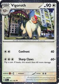 Vigoroth (Cosmos Holo) (161/193) [Miscellaneous Cards and Products]