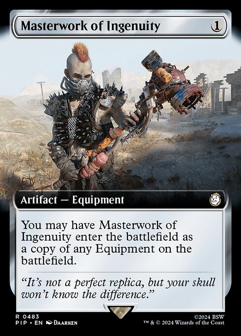 Masterwork of Ingenuity (483) [Fallout] [Extended Art]