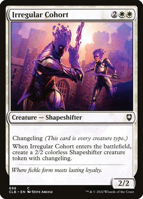 Irregular Cohort (696) [Commander Legends: Battle for Baldur's Gate]