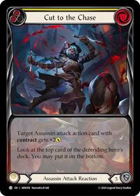 Cut to the Chase (Yellow) (Extended Art) (ARK018) [Blitz Deck The Hunted Arakni]
