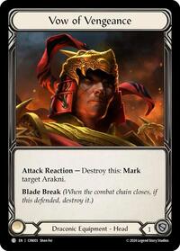Vow of Vengeance (CIN003) [Blitz Deck The Hunted Cindra]