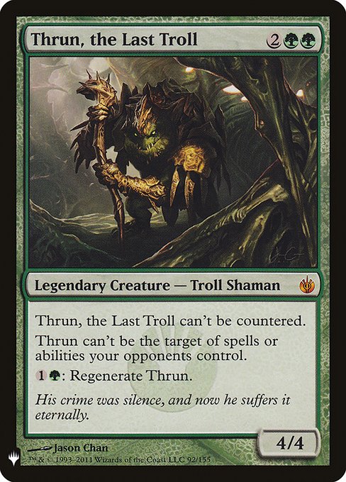 Thrun, the Last Troll (MBS-92) [The List]