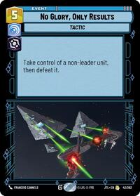 No Glory, Only Results (043/262) [Jump to Lightspeed]