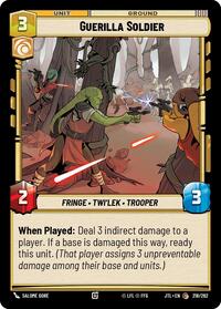 Guerilla Soldier (218/262) [Jump to Lightspeed]
