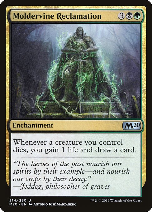 Moldervine Reclamation (214) [Core Set 2020]