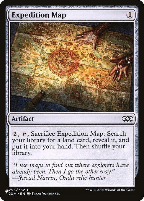 Expedition Map (2XM-255) [The List]