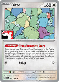 Ditto - 132/165 (132/165) [Prize Pack Series Cards]