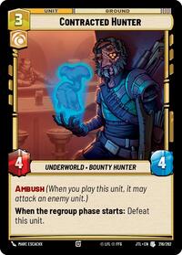 Contracted Hunter (216/262) [Jump to Lightspeed]