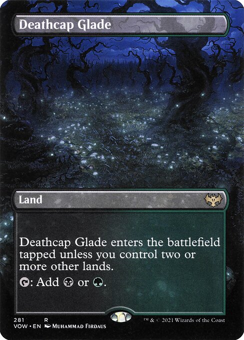 Deathcap Glade (281) [Innistrad: Crimson Vow] [Borderless]