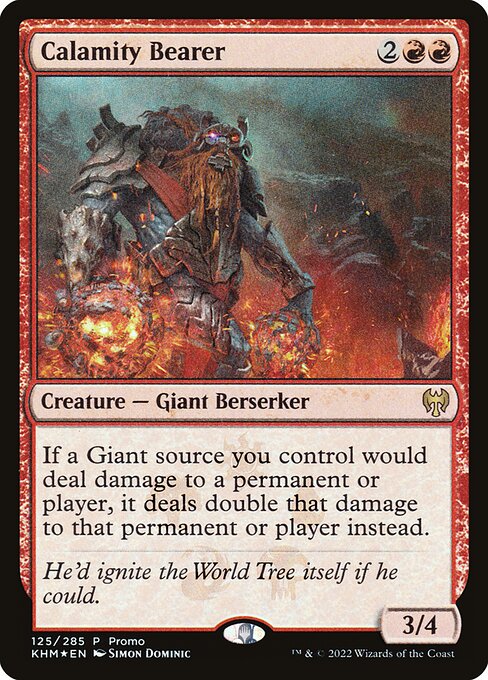 Calamity Bearer (125★) [Kaldheim Promos]