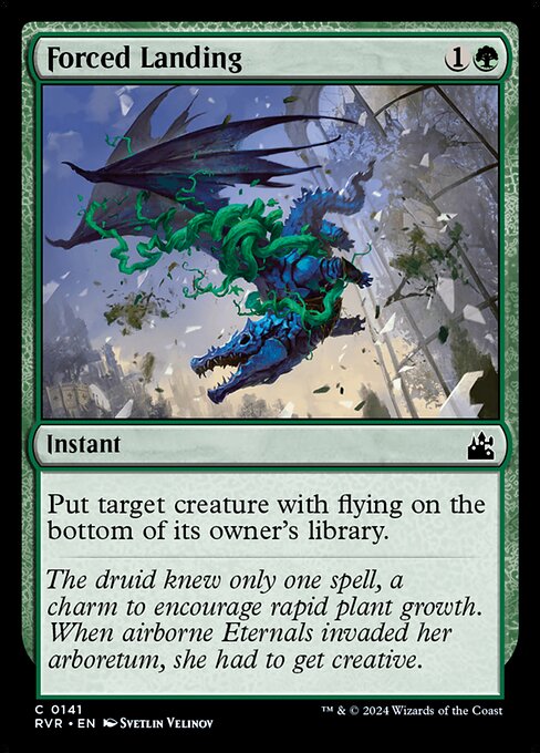 Forced Landing (141) [Ravnica Remastered]