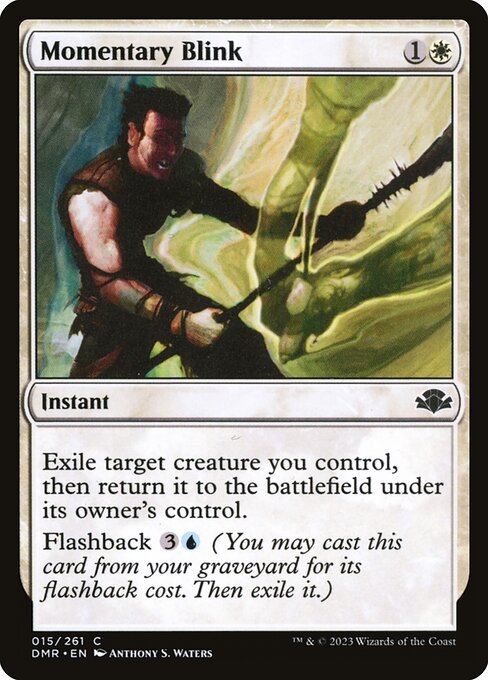 Momentary Blink (15) [Dominaria Remastered]