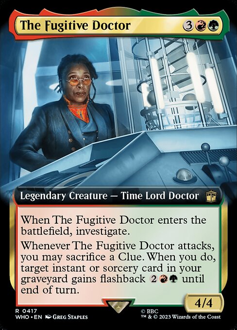 The Fugitive Doctor (417) [Doctor Who] [Extended Art]
