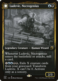 Ludevic, Necrogenius // Olag, Ludevic's Hubris (233) [Innistrad: Double Feature]