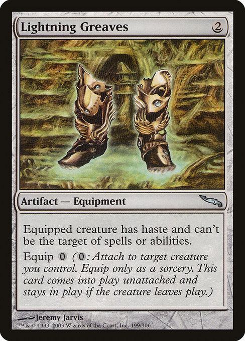 Lightning Greaves (199) [Mirrodin]