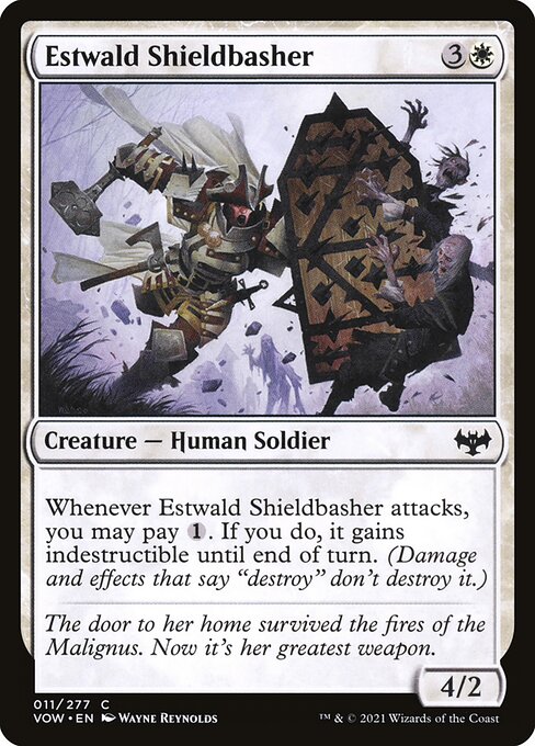 Estwald Shieldbasher (11) [Innistrad: Crimson Vow]